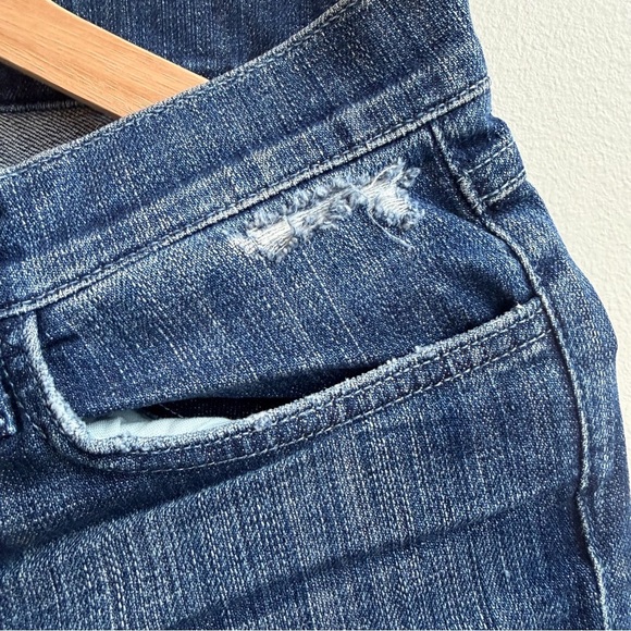 WildFox Dark Blue Distressed Skinny Jeans - Picture 7 of 14